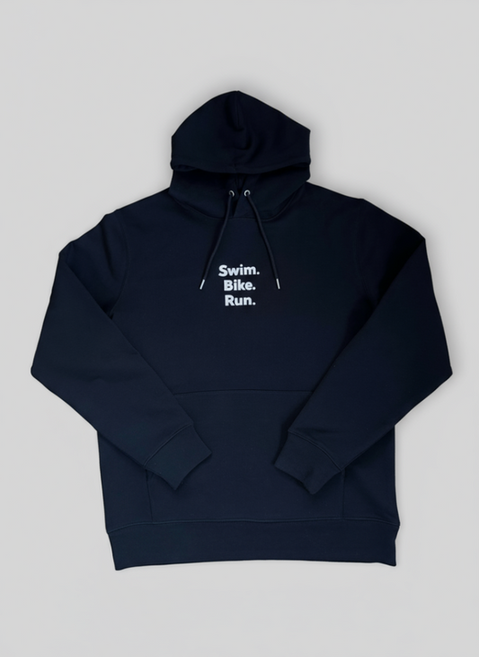 Swim. Bike. Run. Hoodie