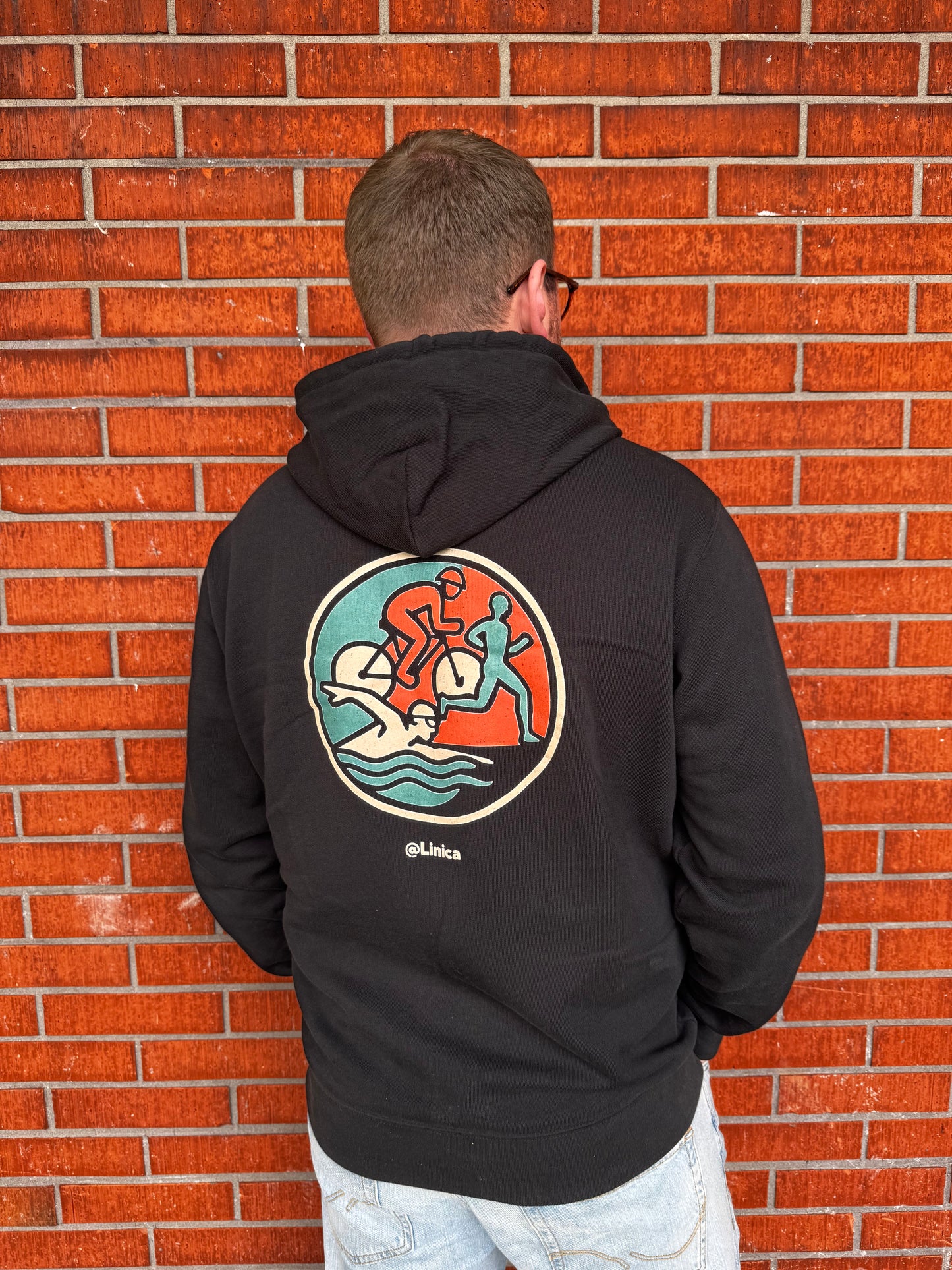 Swim. Bike. Run. Hoodie