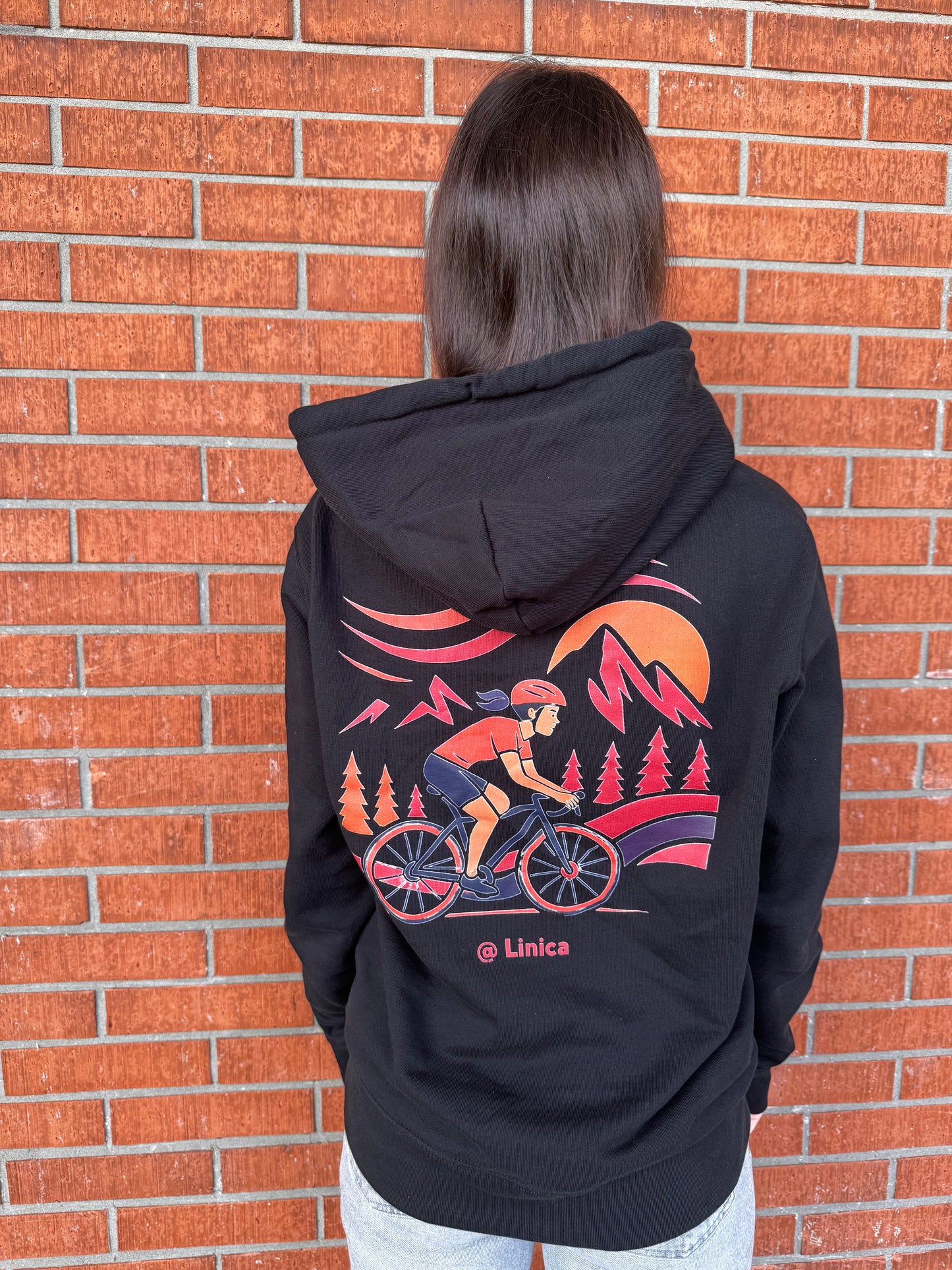 Bike & Nature Hoodie - Damen
