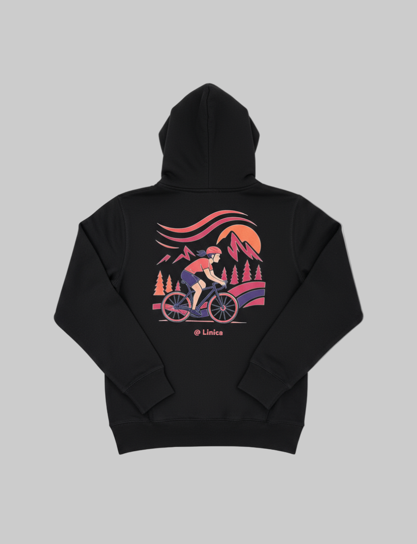 Bike & Nature Hoodie - Damen