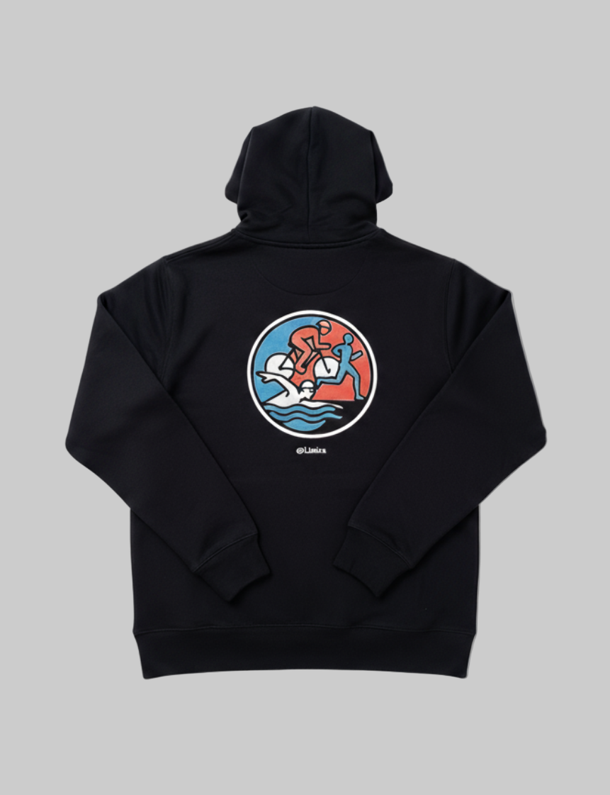 Swim. Bike. Run. Hoodie